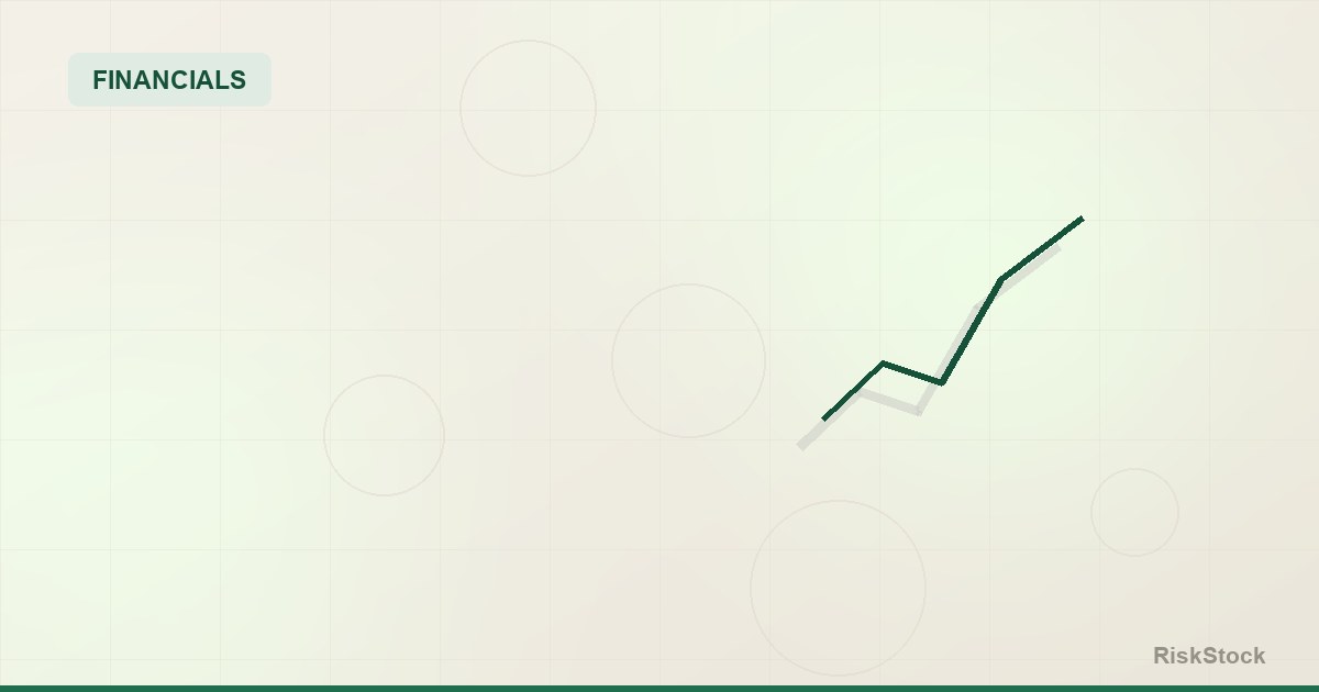 A chart showing European bank stocks up 22% while technology fell